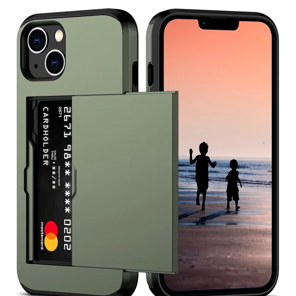 Nvollnoe Black Protective Phone Case for IPhone 14 - Picture 8 of 8